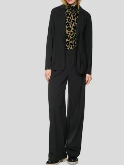 Marc Cain Damen Hose - WEDI in schwarz