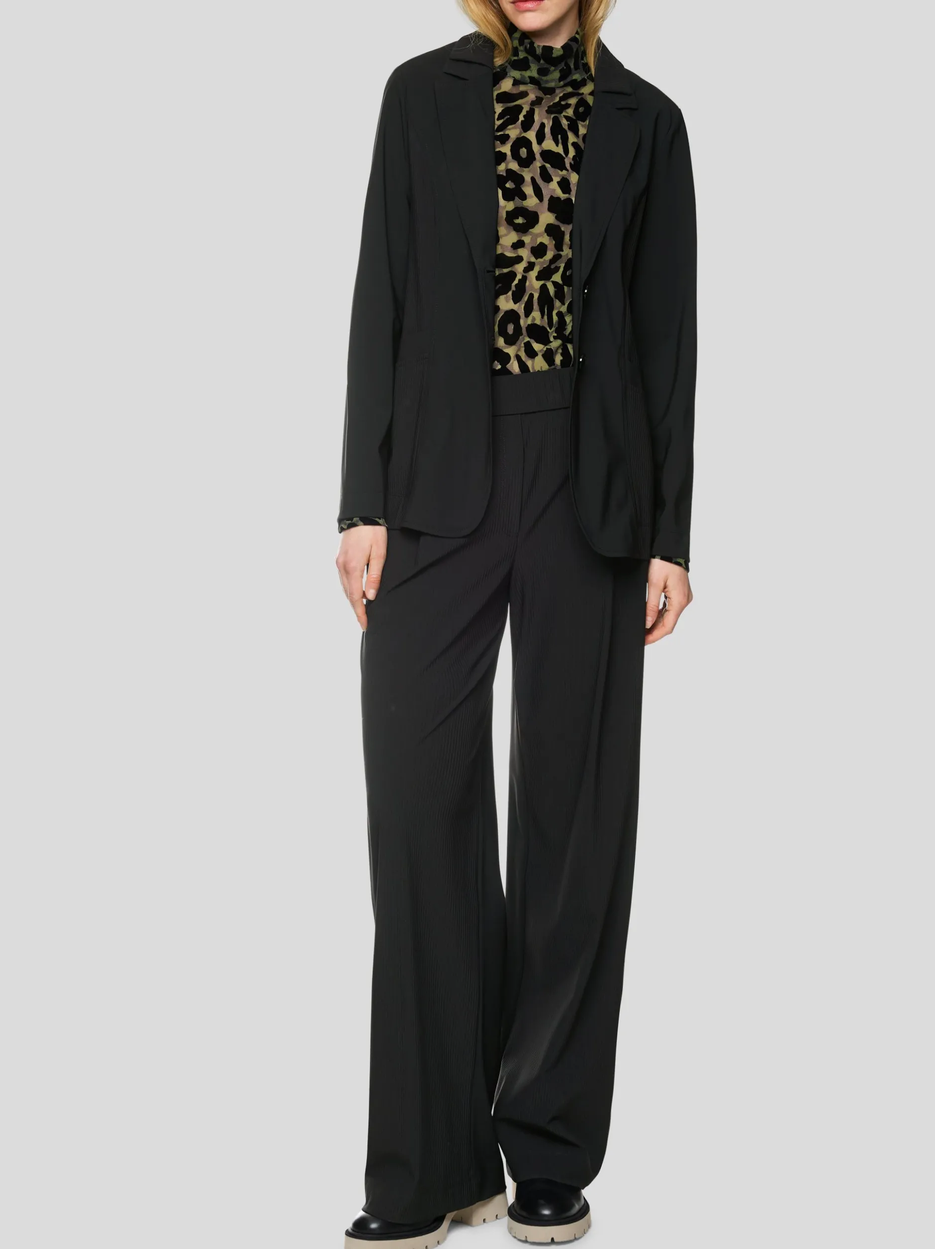 Marc Cain Damen Hose - WEDI in schwarz