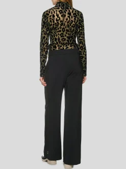 Marc Cain Damen Hose - WEDI in schwarz