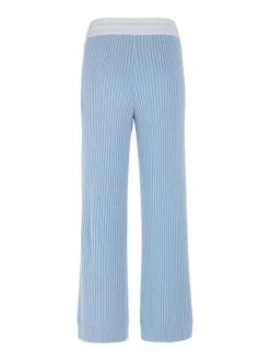 Marc Cain Damen Hose - WELKOM in hellblau