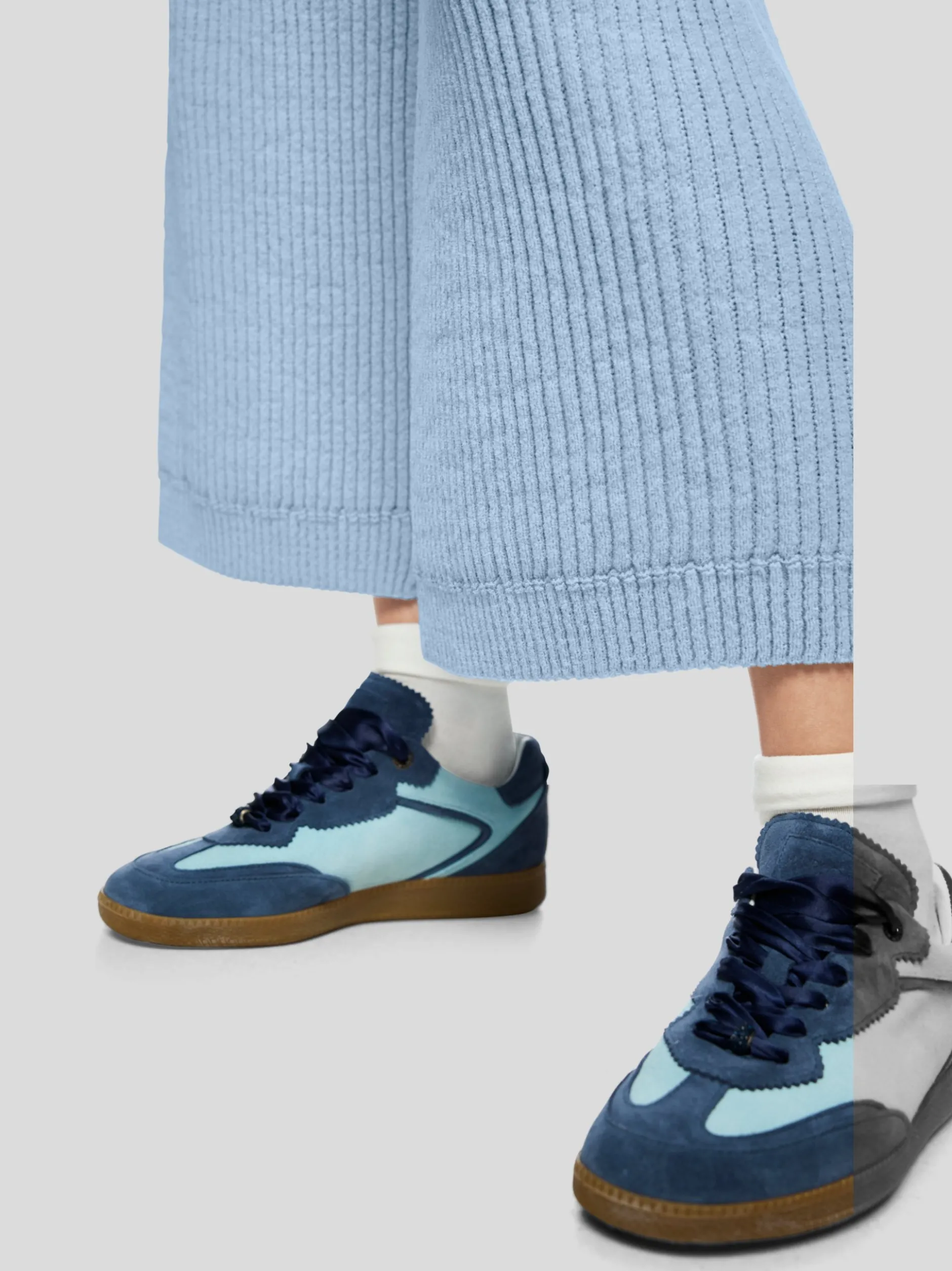 Marc Cain Damen Hose - WELKOM in hellblau