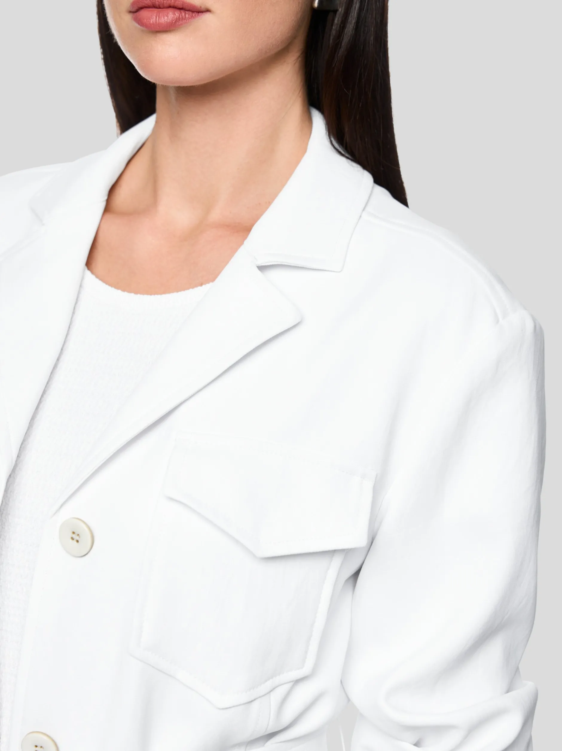 Marc Cain Damen Jacke in weiß