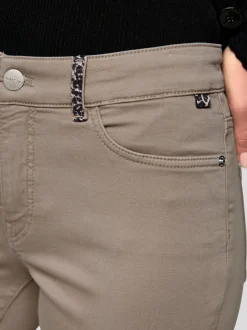 Marc Cain Damen Jeans - SILEA in beige