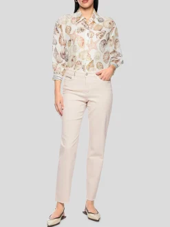 Marc Cain Damen Jeans - SILEA in beige