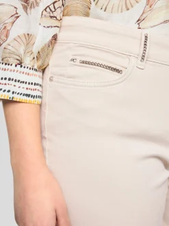 Marc Cain Damen Jeans - SILEA in beige