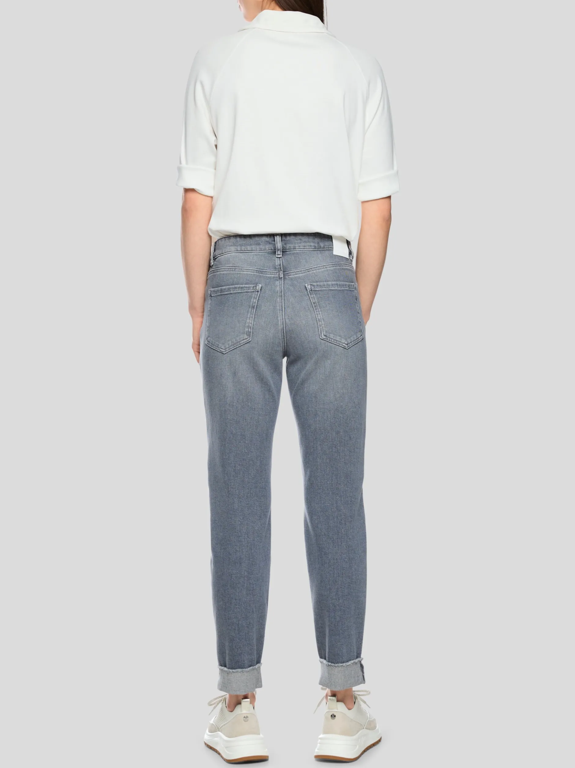 Marc Cain Damen Jeans - SILEA in grau