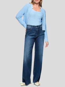 Marc Cain Damen Jeans - WARRI in indigo