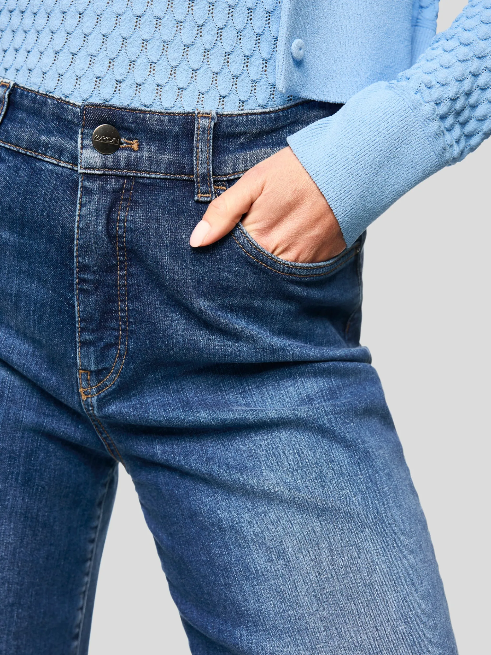Marc Cain Damen Jeans - WARRI in indigo