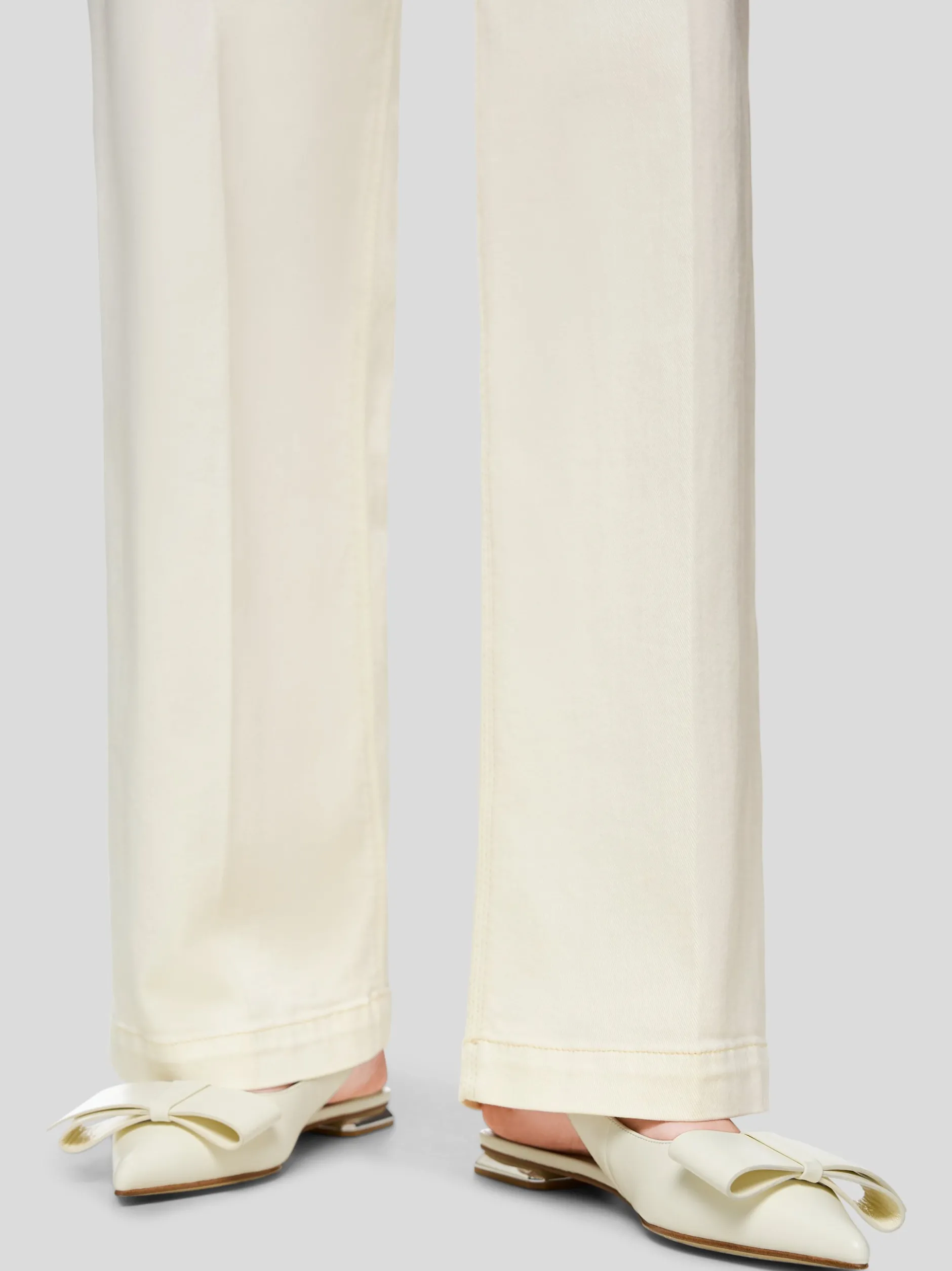 Marc Cain Damen Jeans - WIGAN in ecru