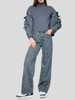 Marc Cain Damen Jeans - WIGAN in denim