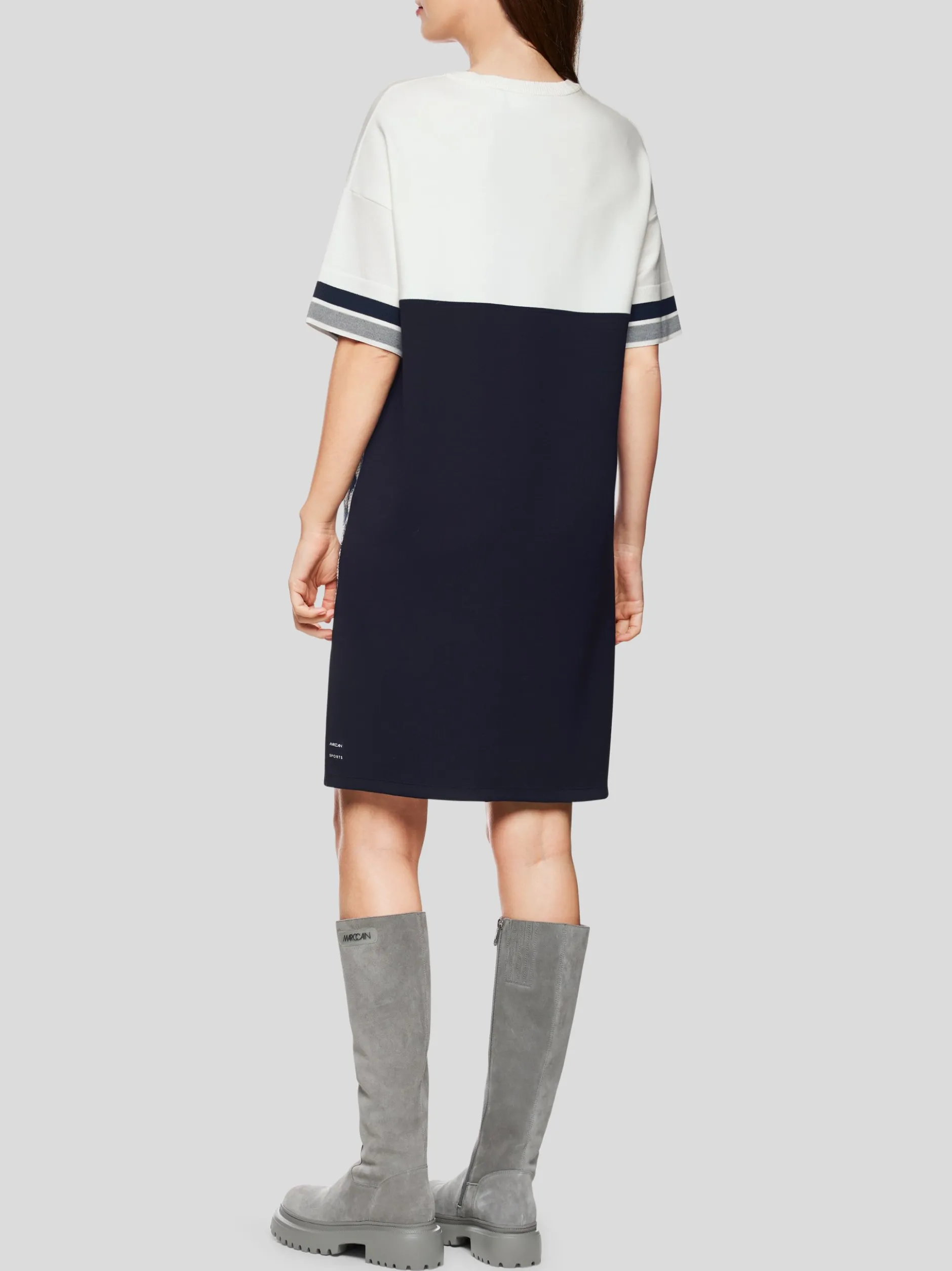 Marc Cain Damen Kleid in blau