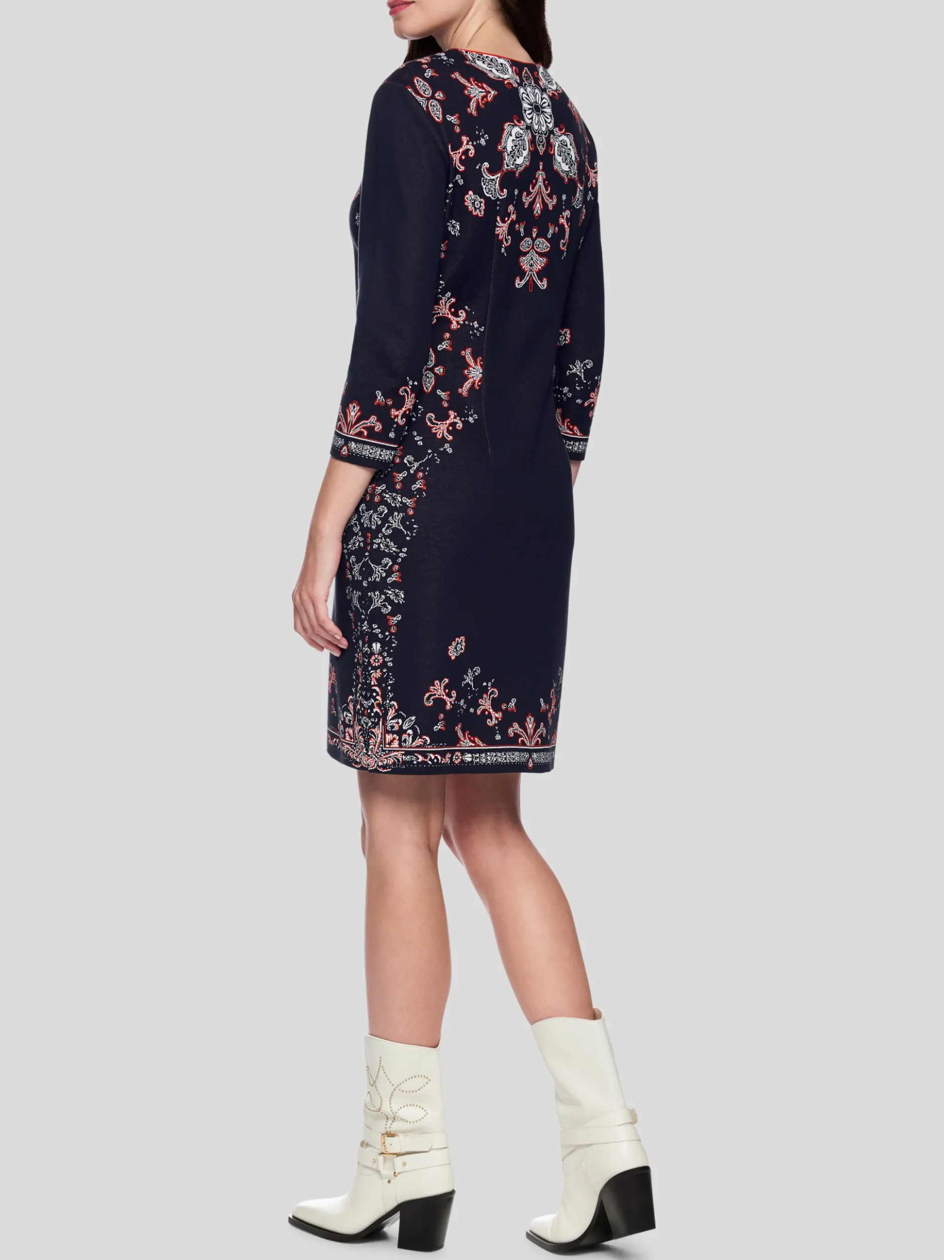 Marc Cain Damen Kleid in blau