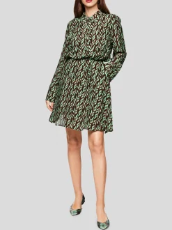 Marc Cain Damen Kleid in braun