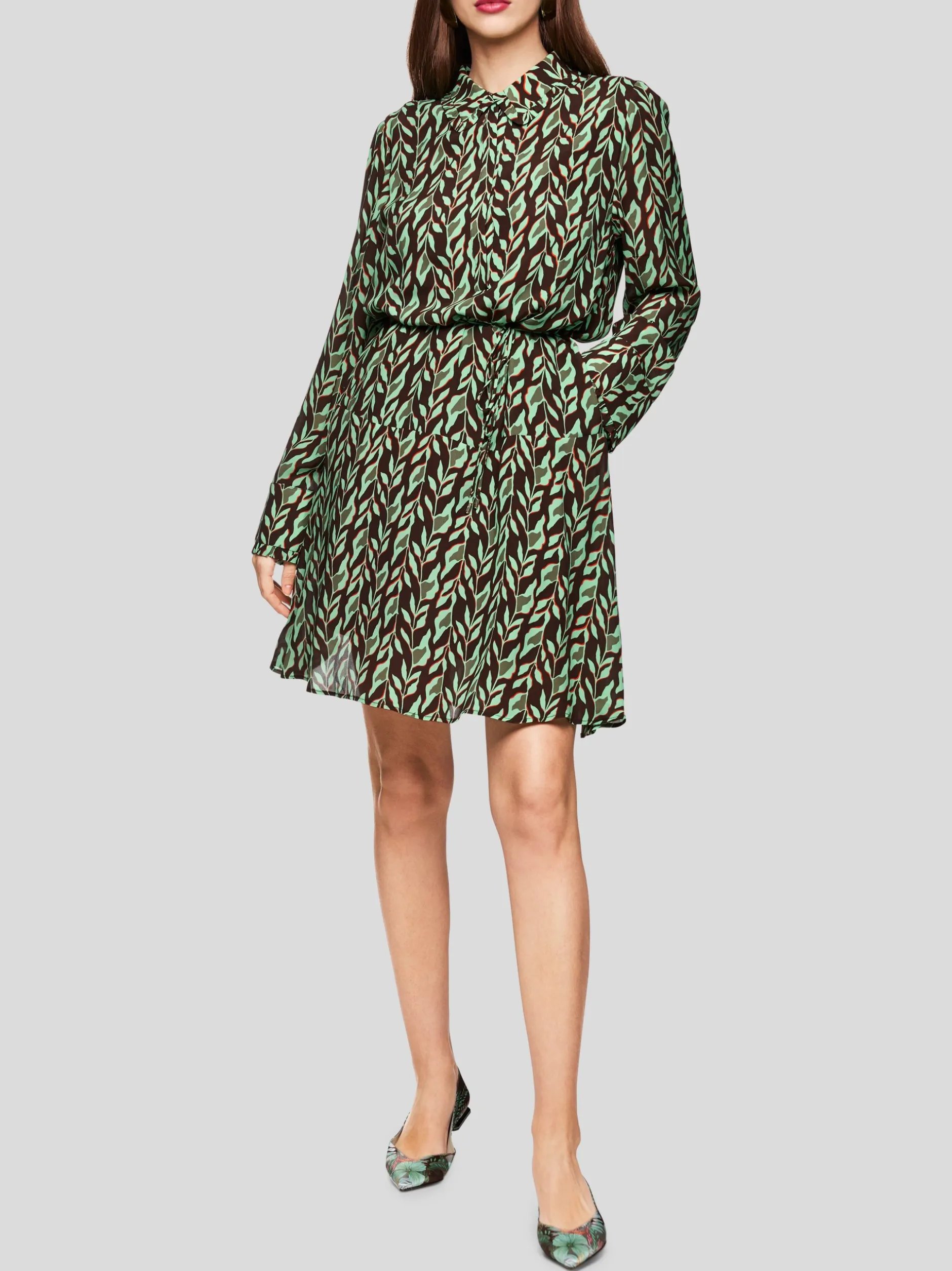 Marc Cain Damen Kleid in braun