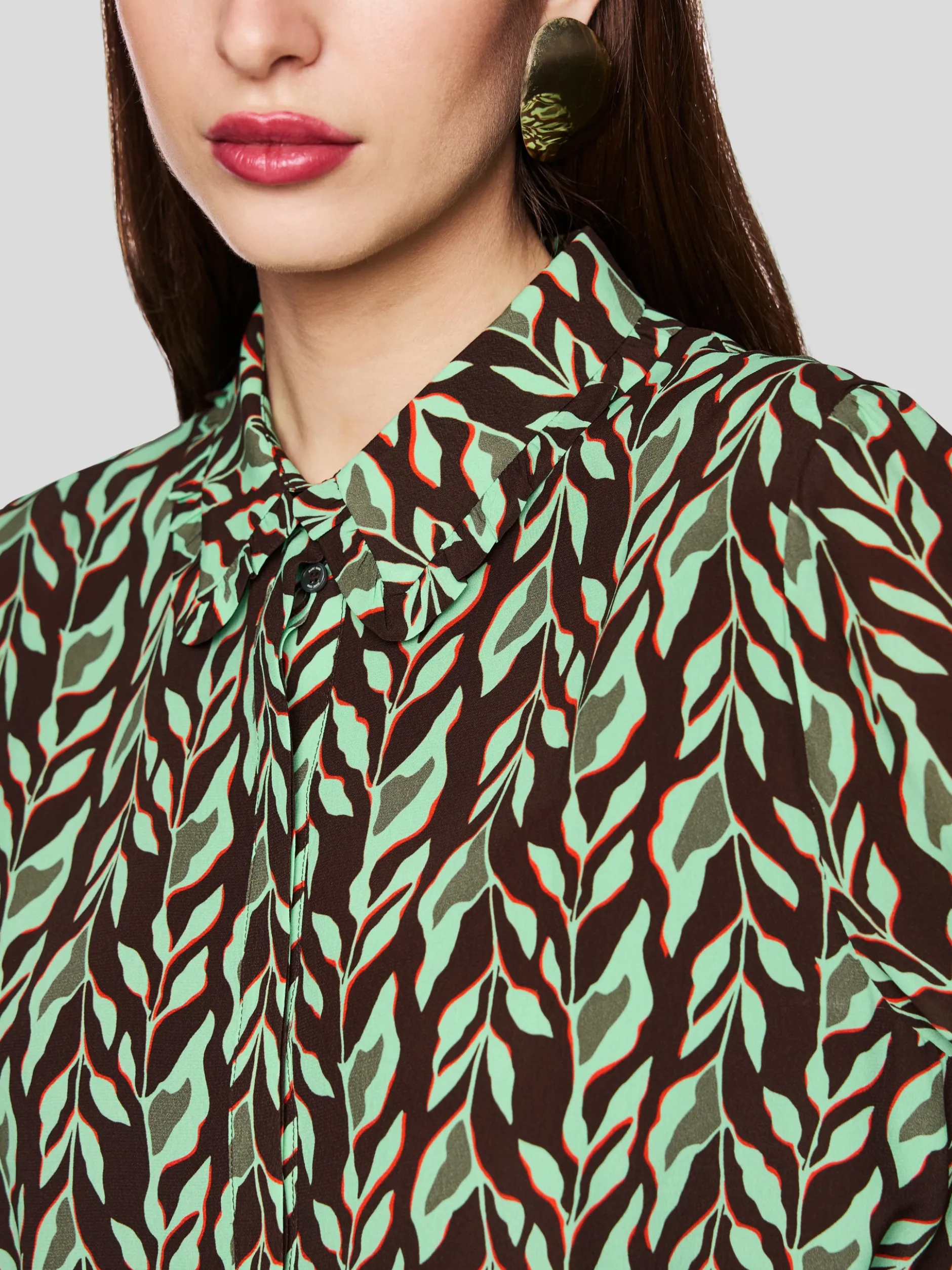 Marc Cain Damen Kleid in braun