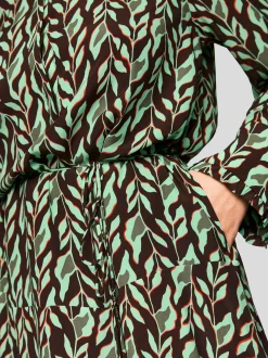 Marc Cain Damen Kleid in braun