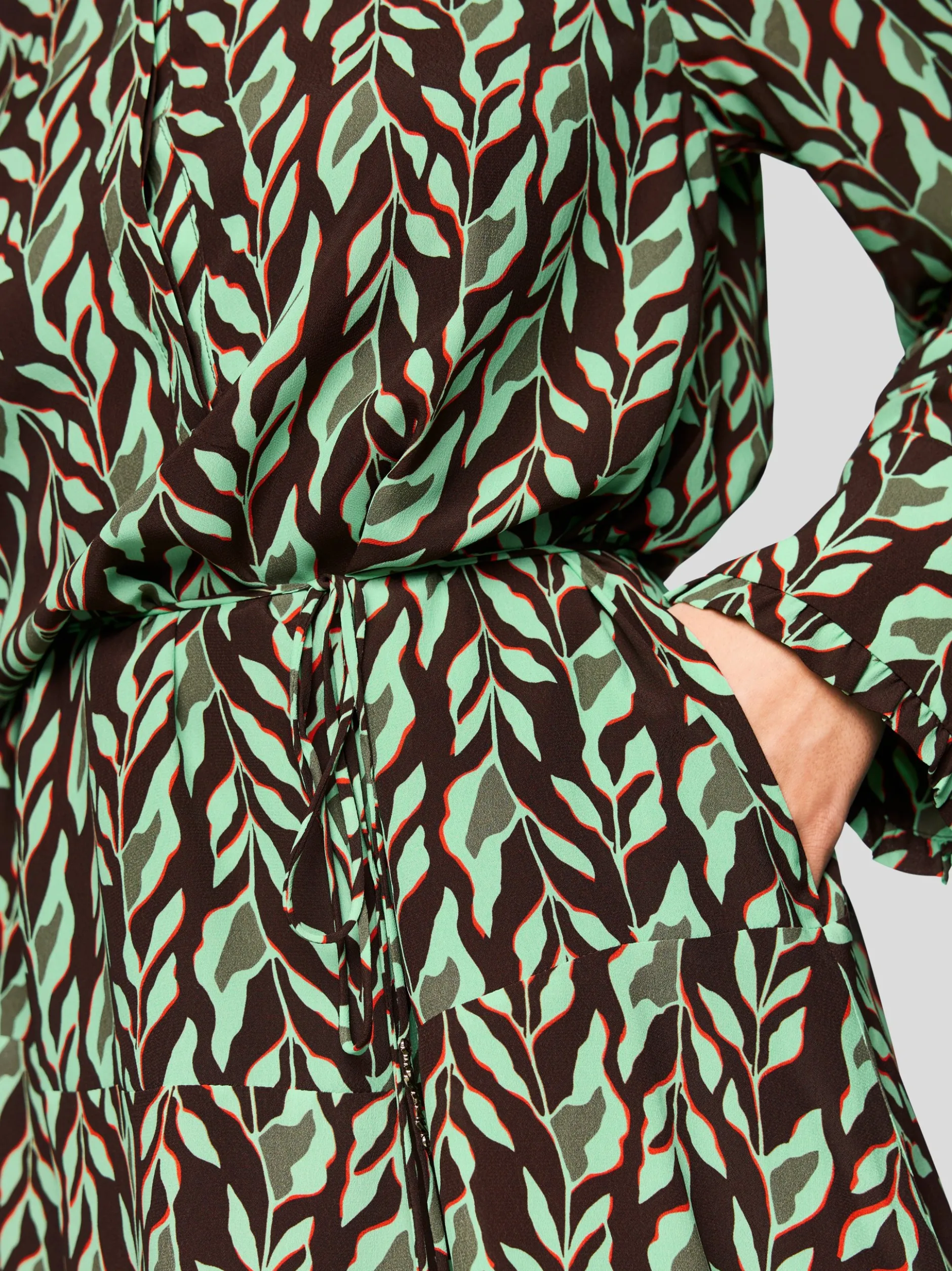 Marc Cain Damen Kleid in braun