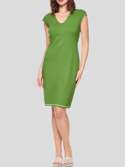 Marc Cain Damen Kleid in grün
