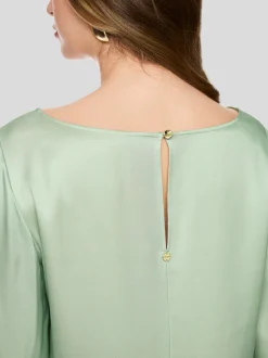 Marc Cain Damen Kleid in mint mehrfarbig