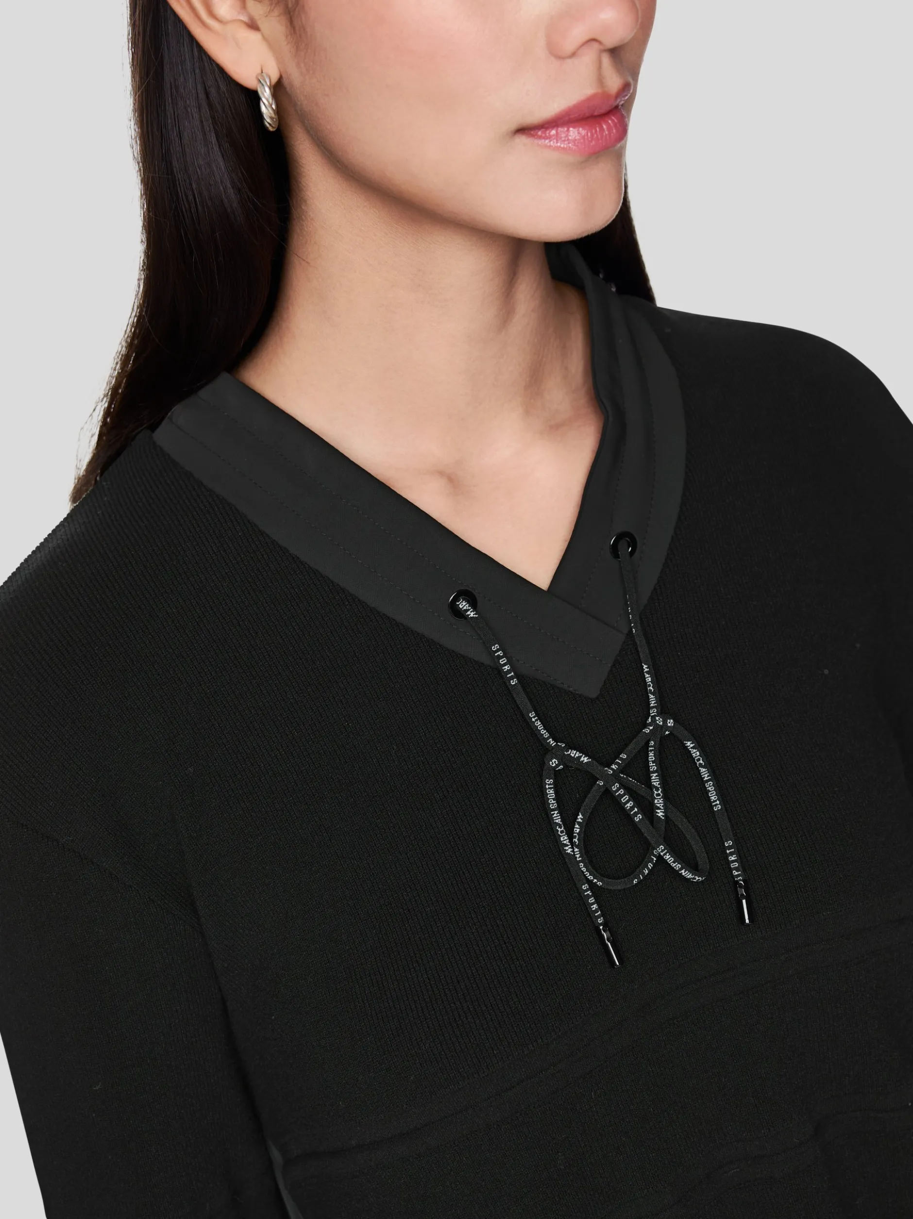 Marc Cain Damen Kleid in schwarz
