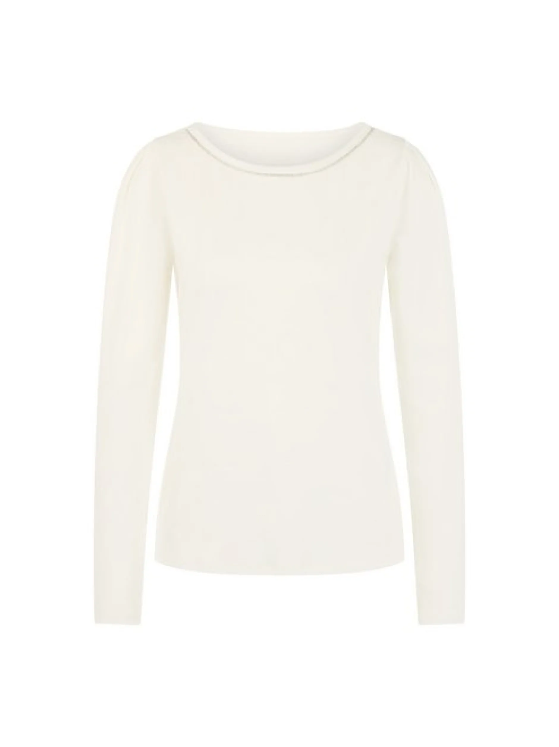 Marc Cain Damen Langarmshirt in weiß