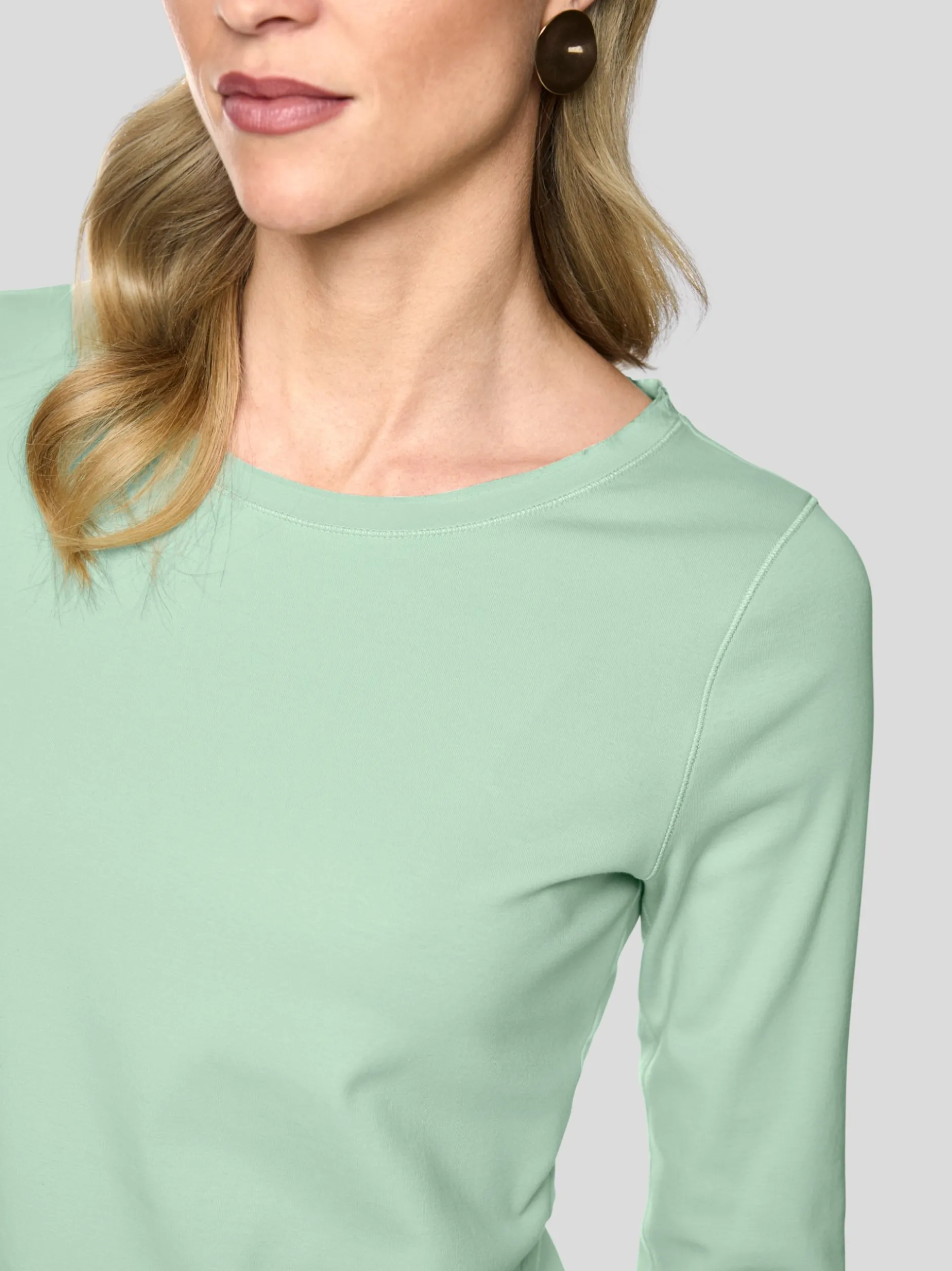 Marc Cain Damen Langarmshirt in mint