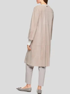 Marc Cain Damen Mantel in taupe