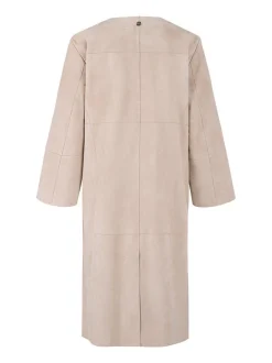 Marc Cain Damen Mantel in taupe