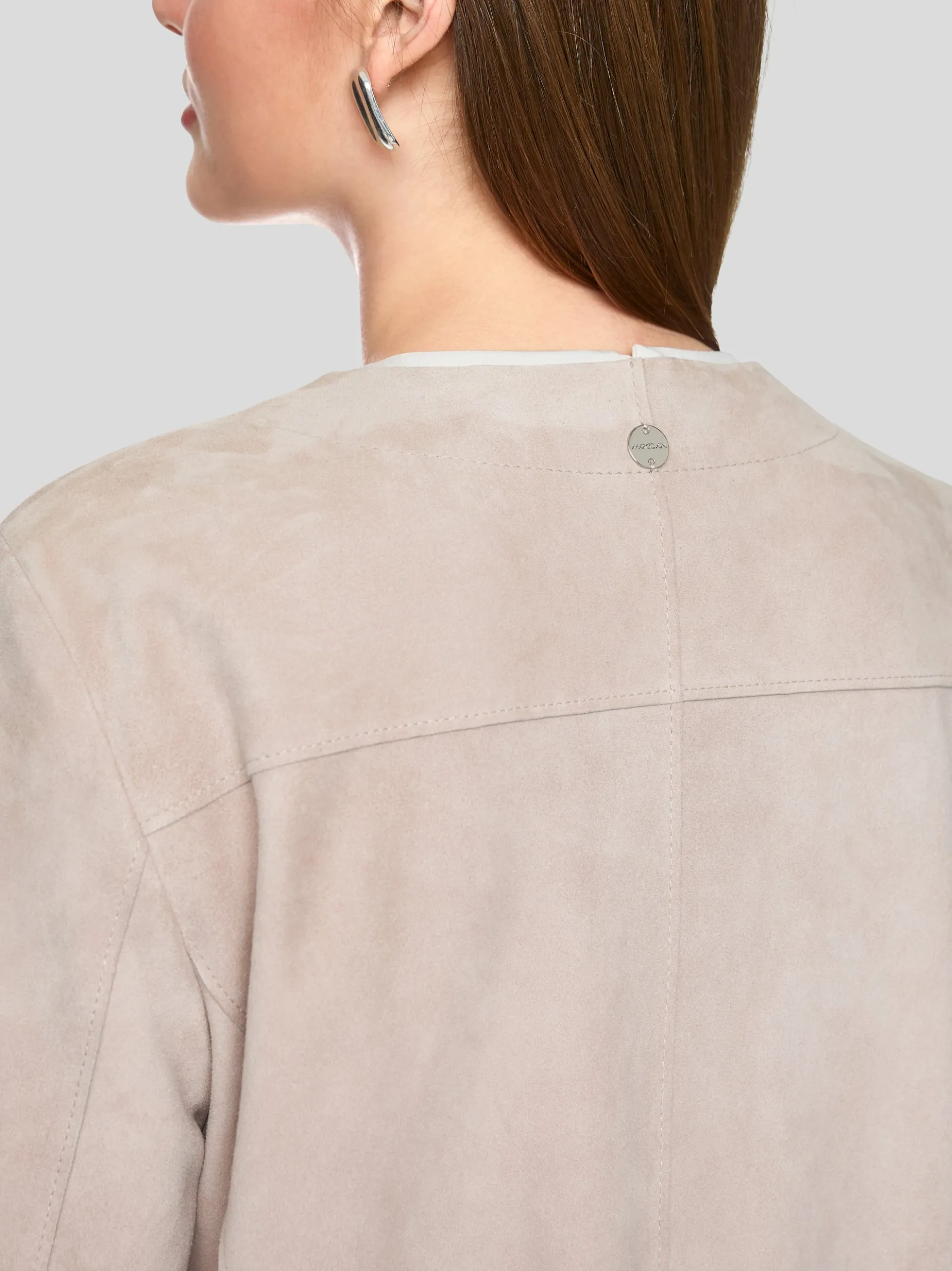Marc Cain Damen Mantel in taupe