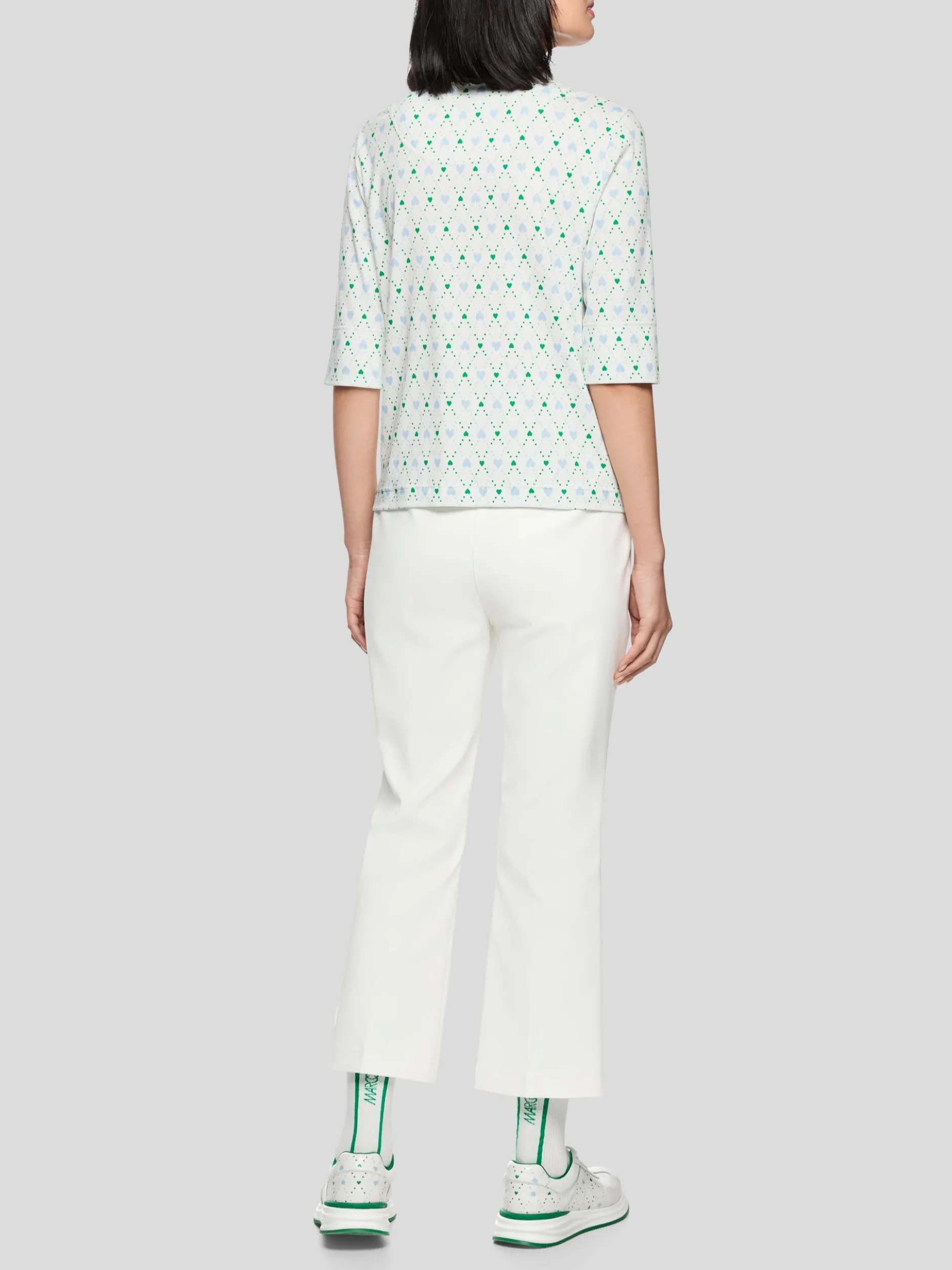 Marc Cain Damen Poloshirt in weiß