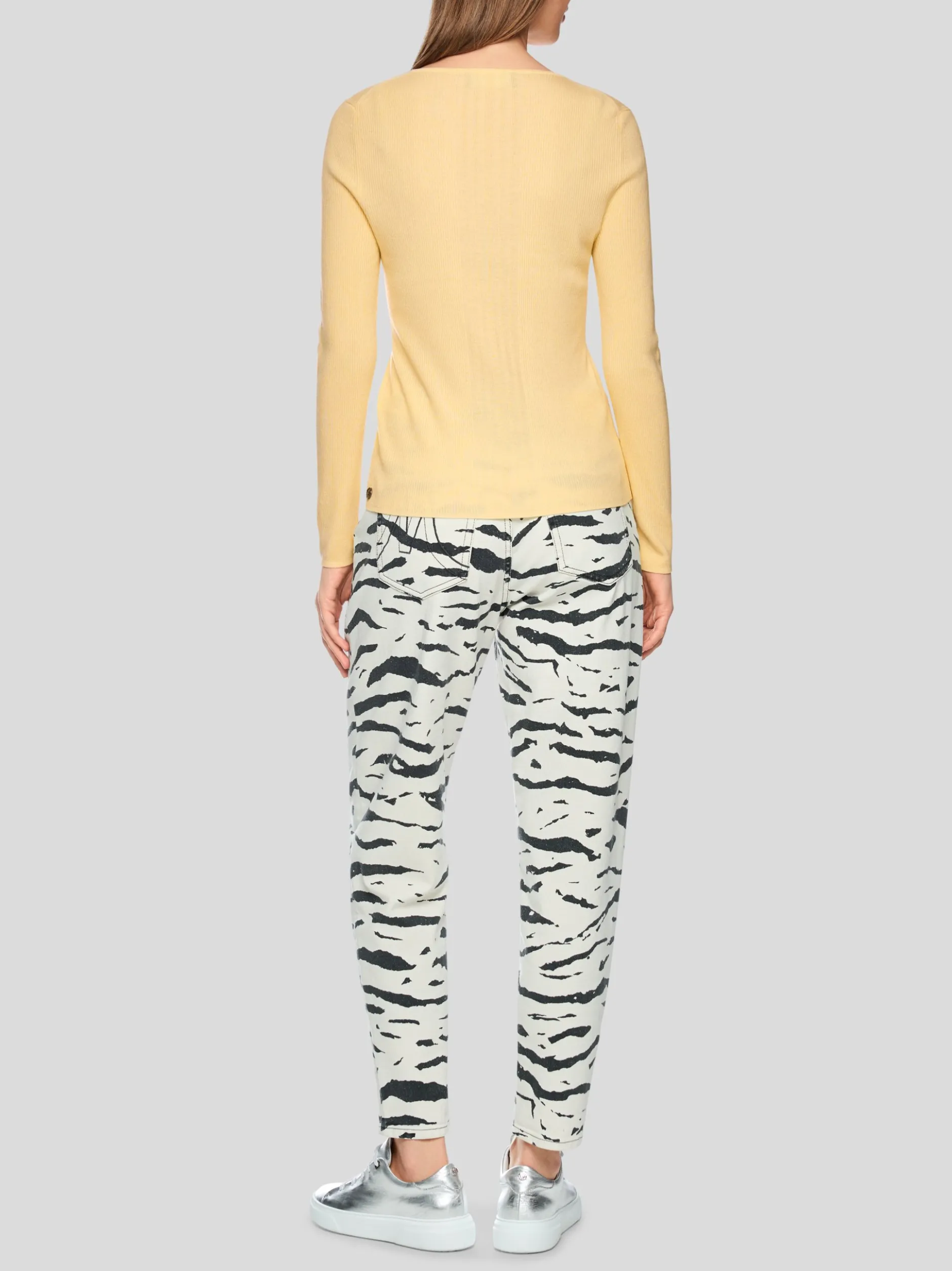 Marc Cain Damen Pullover in gelb