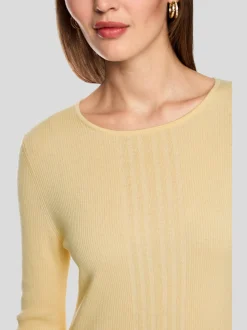 Marc Cain Damen Pullover in gelb
