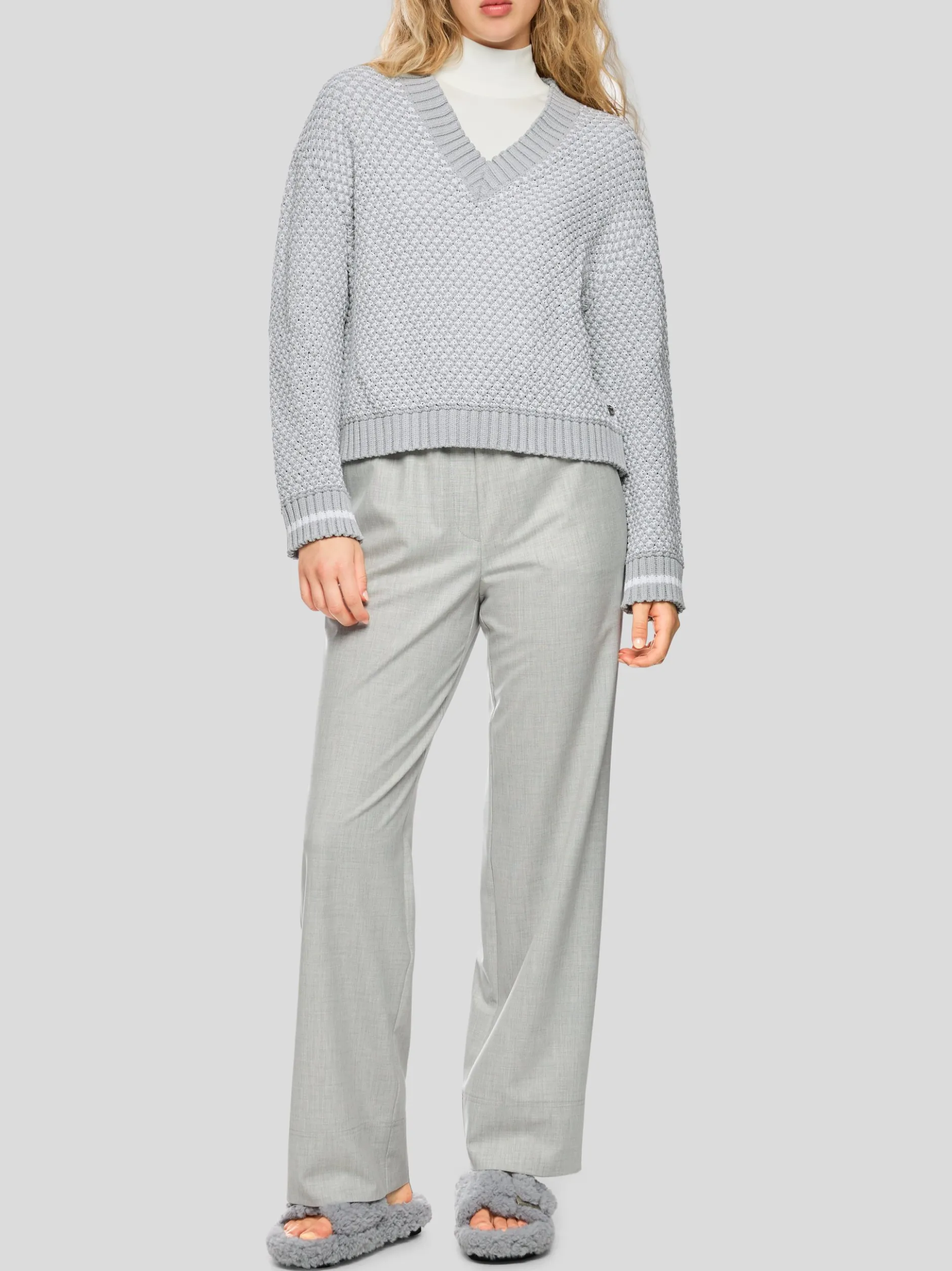 Marc Cain Damen Pullover in grau