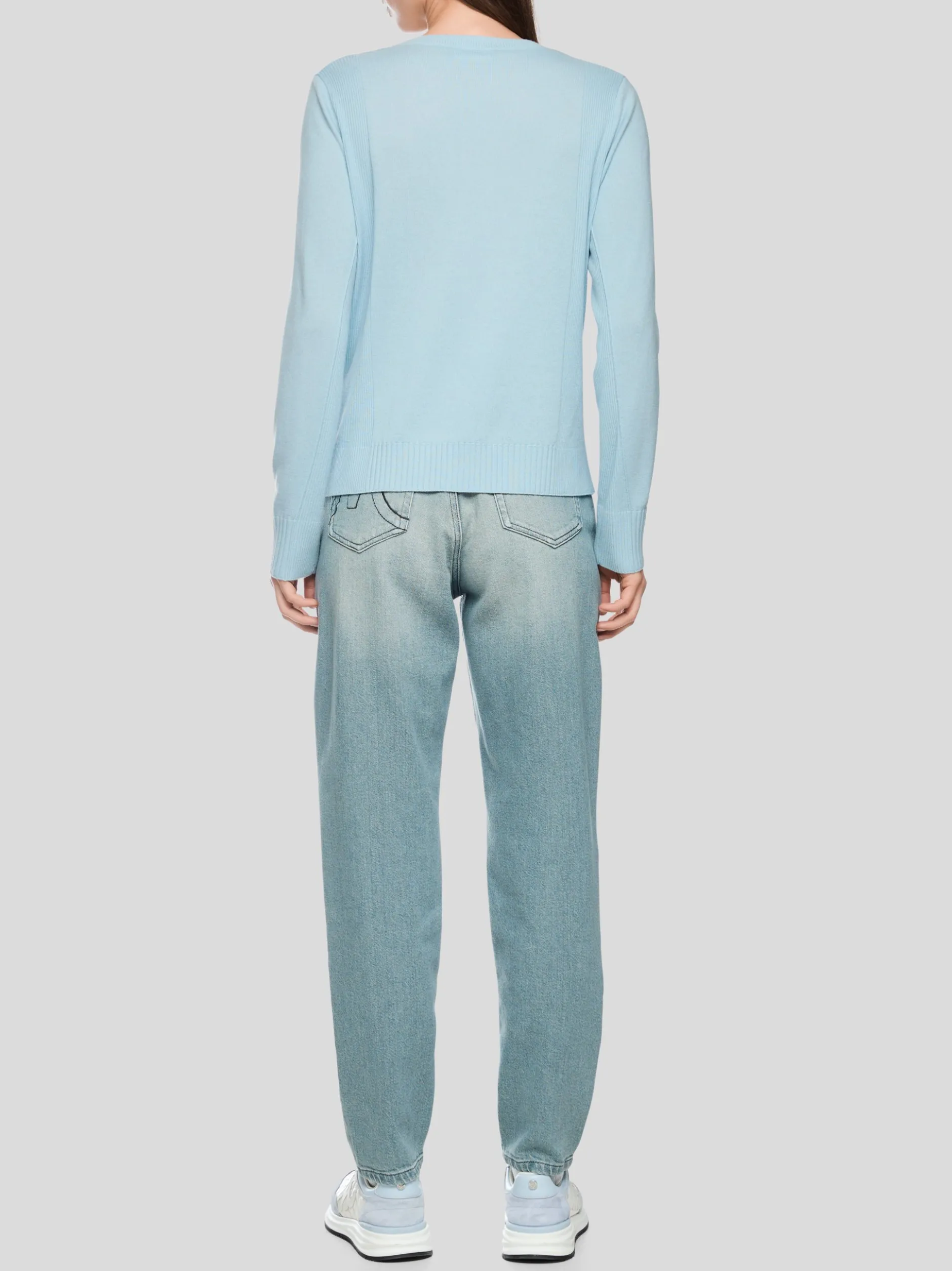 Marc Cain Damen Pullover in hellblau