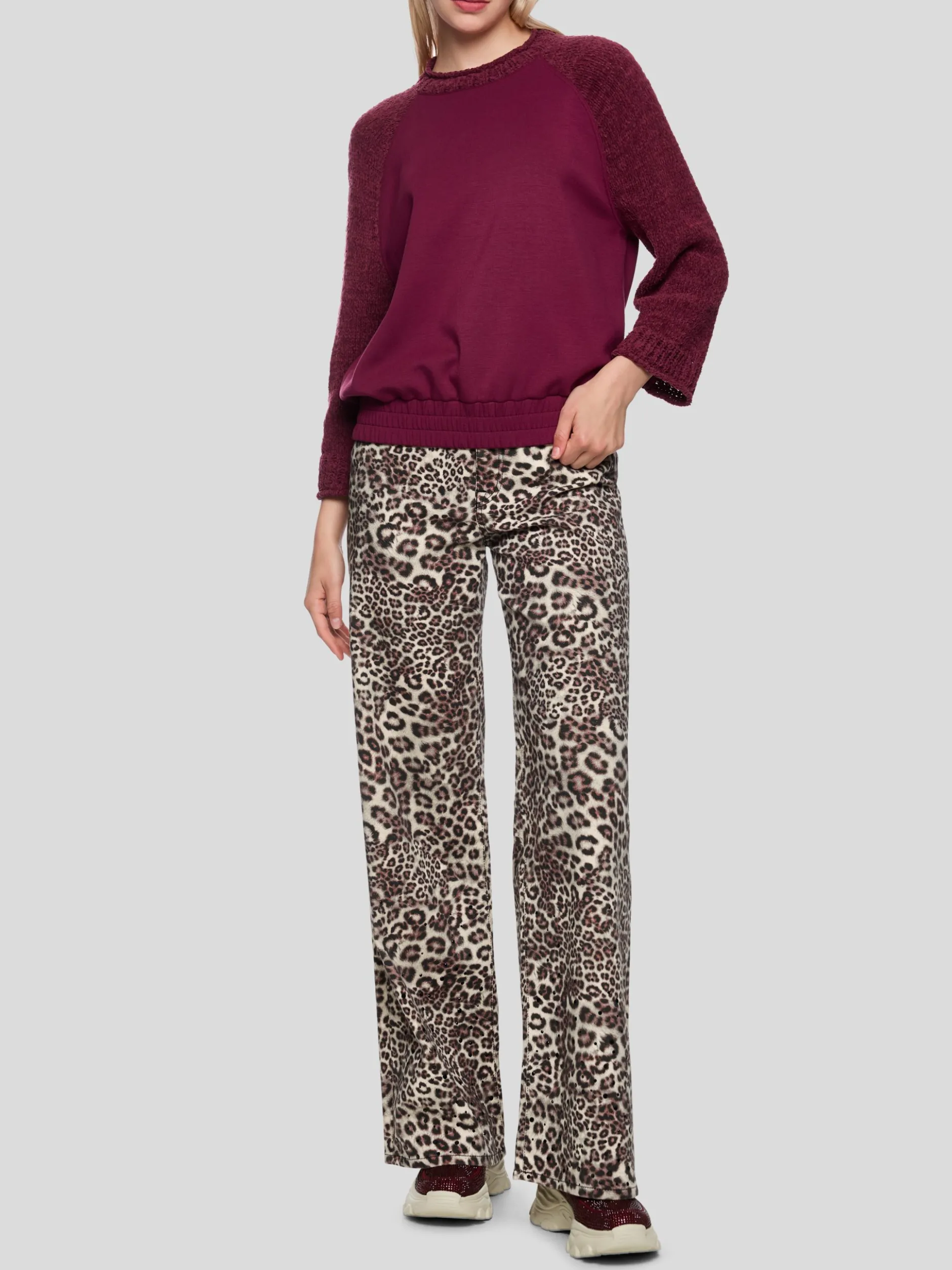 Marc Cain Damen Pullover in rot