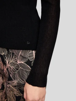 Marc Cain Damen Pullover in schwarz