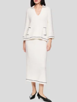 Marc Cain Damen Pullover in weiß