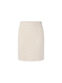 Marc Cain Damen Rock in beige