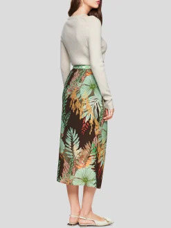 Marc Cain Damen Rock in braun