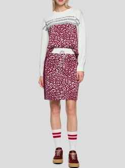 Marc Cain Damen Rock in rot