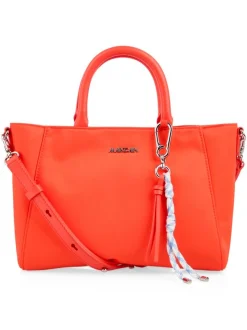Marc Cain Damen Schultertasche in rot