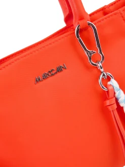 Marc Cain Damen Schultertasche in rot