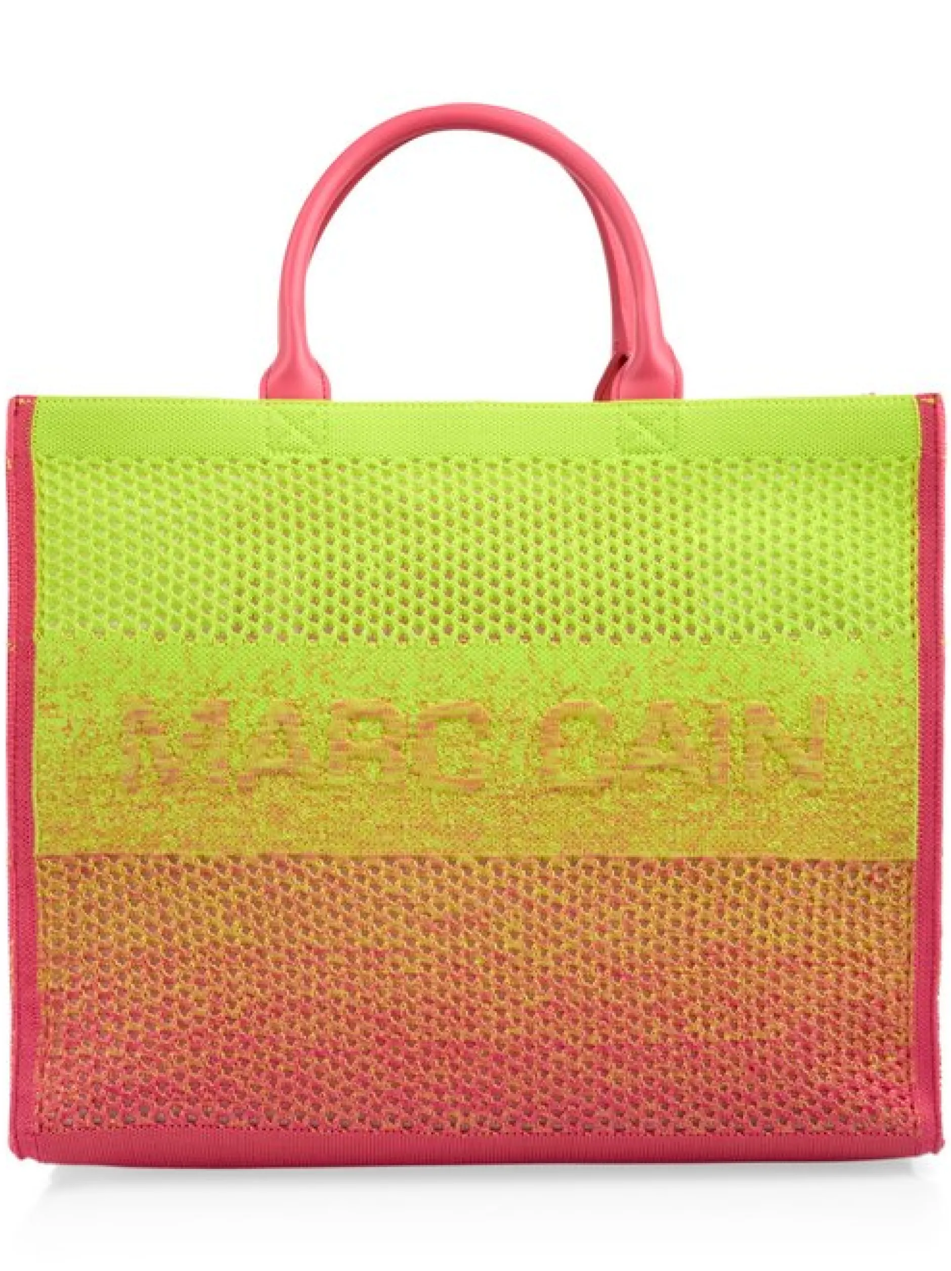 Marc Cain Damen Shopper in grün pink