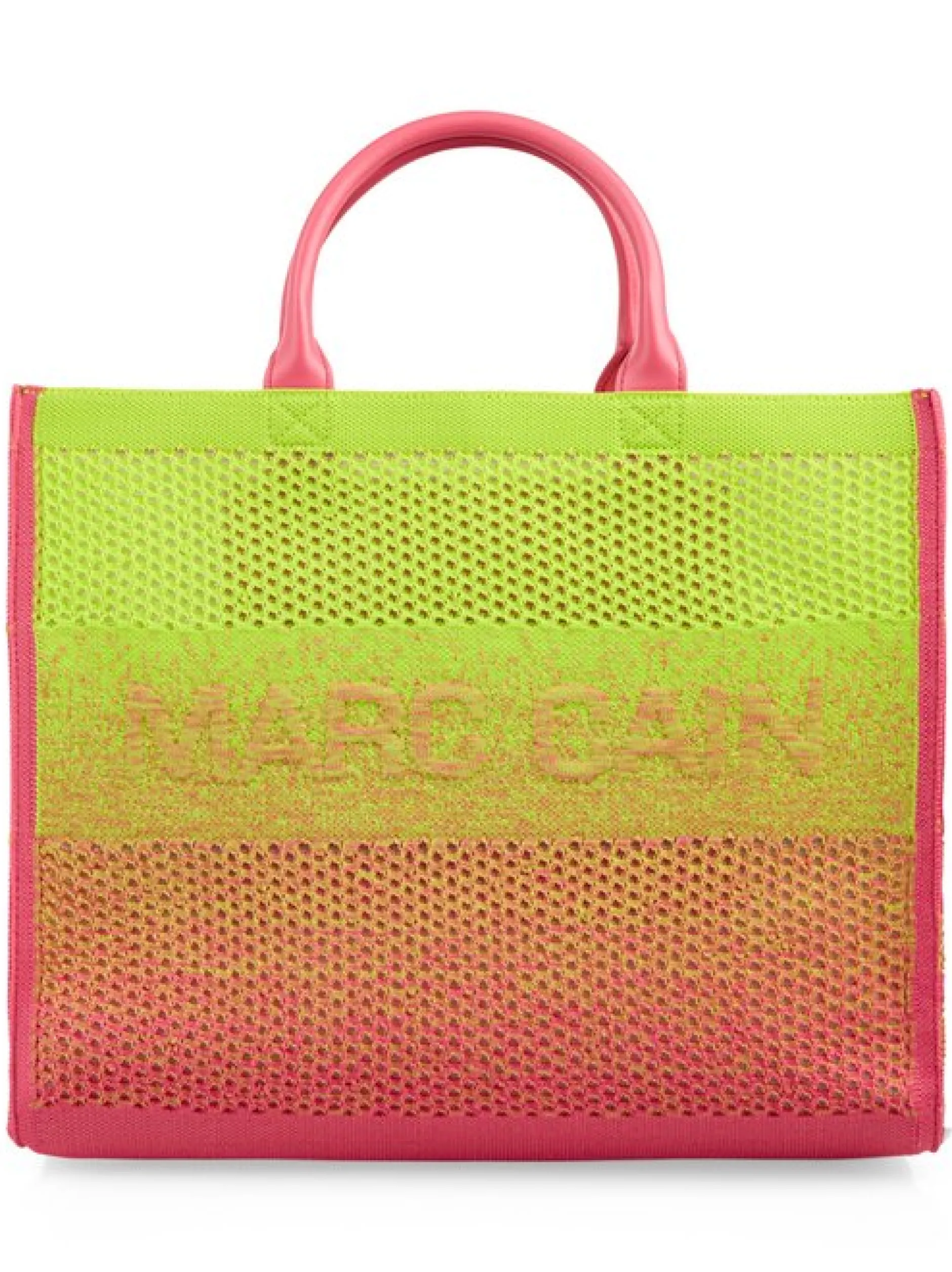 Marc Cain Damen Shopper in grün pink