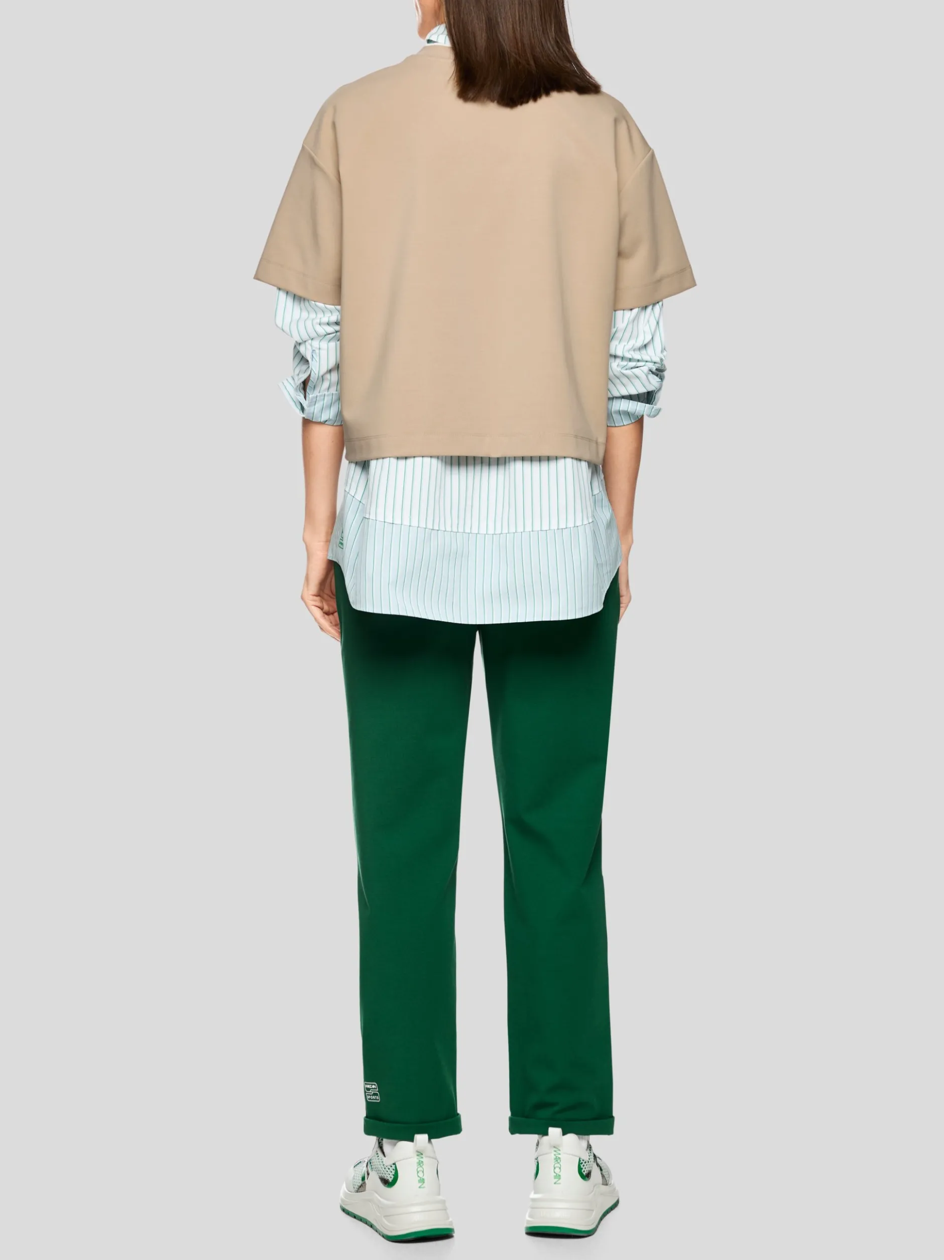 Marc Cain Damen T-Shirt in beige
