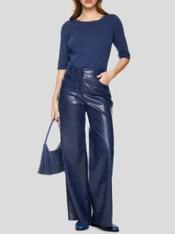 Marc Cain Damen T-Shirt in blau