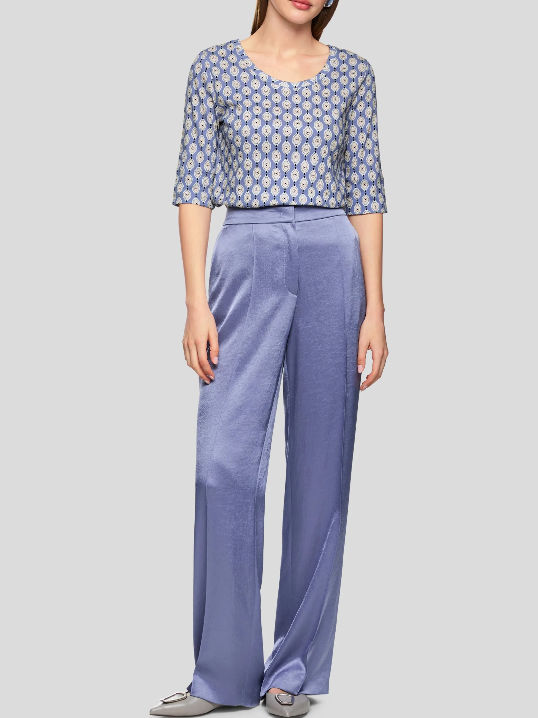 Marc Cain Damen T-Shirt in lila