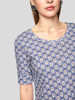 Marc Cain Damen T-Shirt in lila