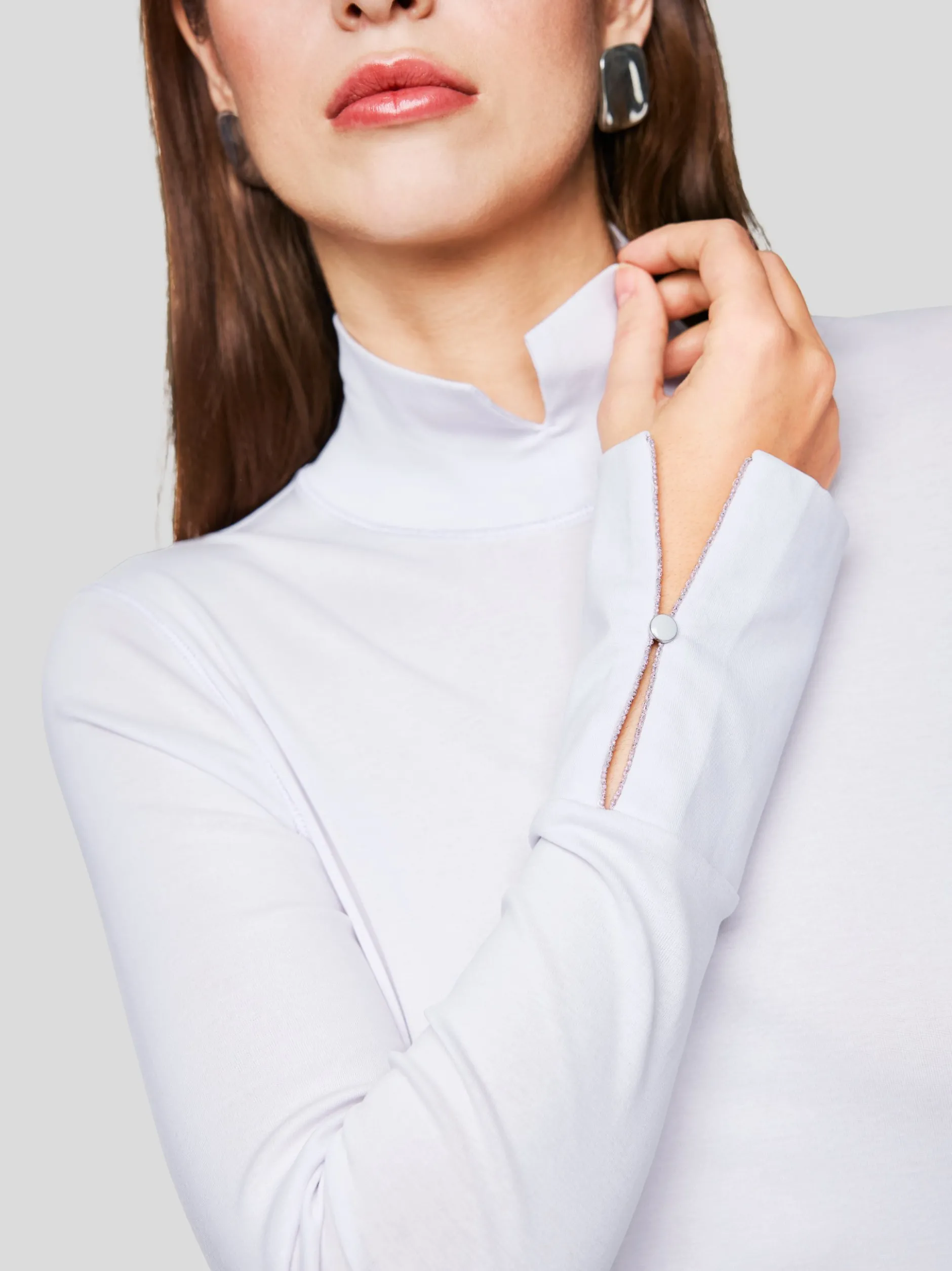 Marc Cain Damen T-Shirt in lila