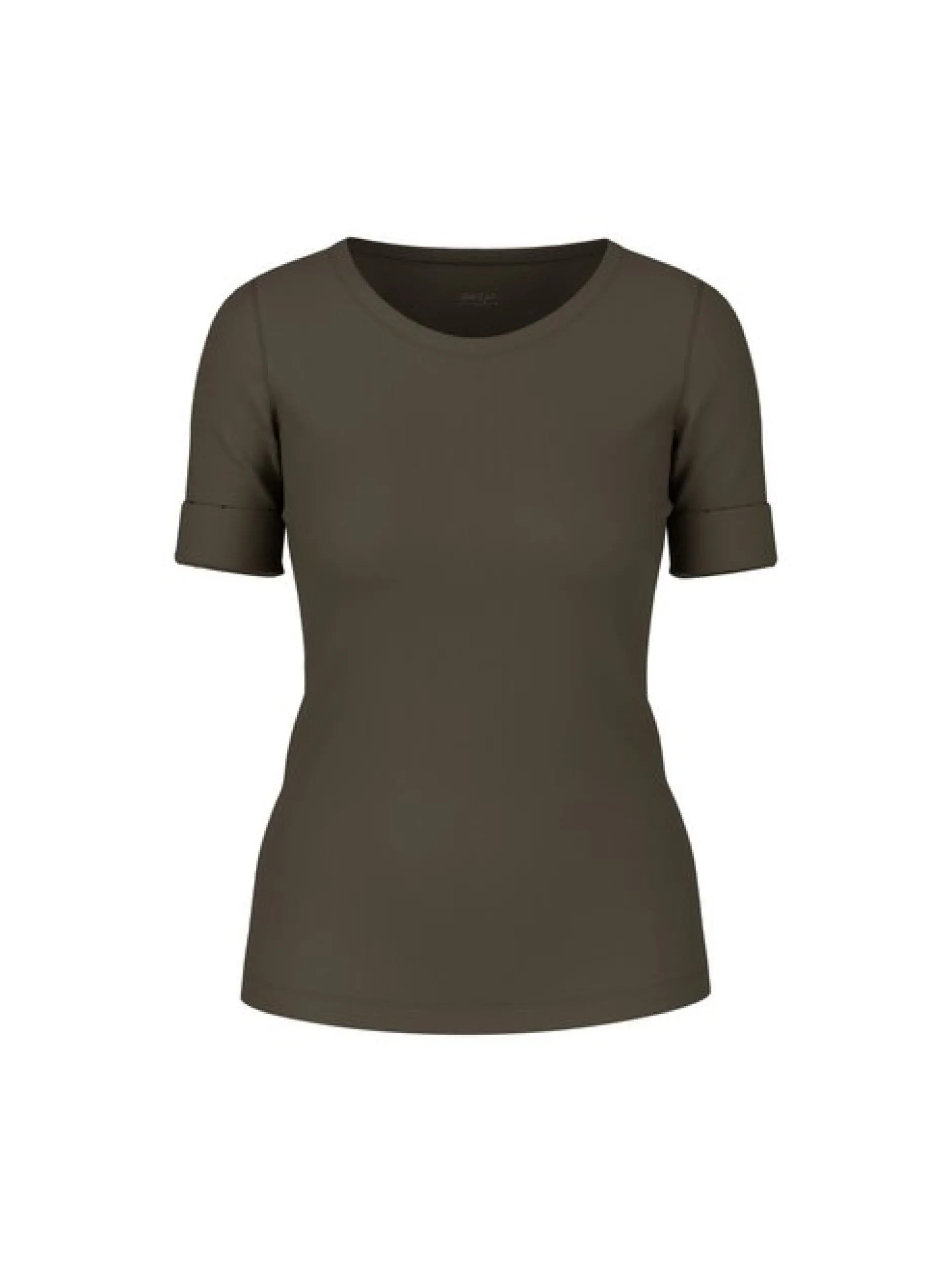 Marc Cain Damen T-Shirt in oliv